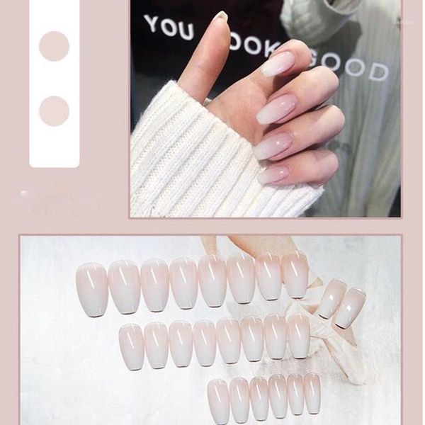 24pcs ins fashion cream full nail tips ombre french false nails gradient fake manicure1, Red;gold
24pcs ins fashion cream full nail tips ombre french false nails gradient fake manicure1, Red;gold