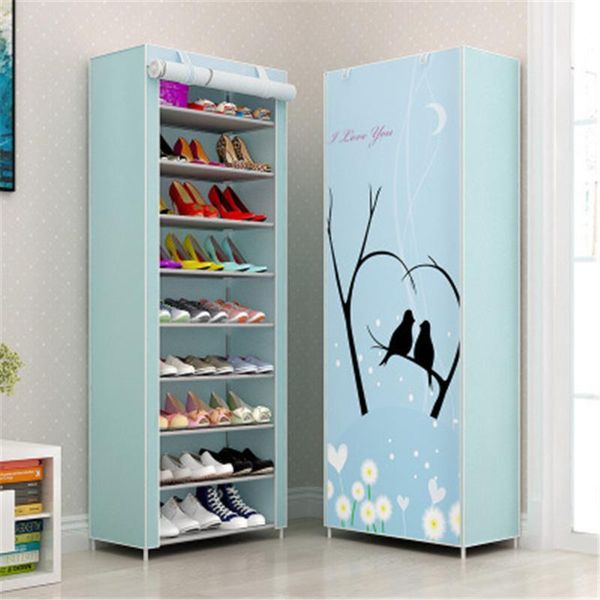 simple dustproof shoe rack, thickened non-woven fabric, multi-layer rack,shoemaker assembly, storage, cabinet, clothing & wardrobe storage
simple dustproof shoe rack, thickened non-woven fabric, multi-layer rack,shoemaker assembly, storage, cabinet, clothing & wardrobe storage