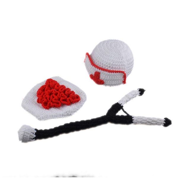 clothing sets n80c born baby crochet knit hat pography prop infant boys girls costume outfits, White
clothing sets n80c born baby crochet knit hat pography prop infant boys girls costume outfits, White