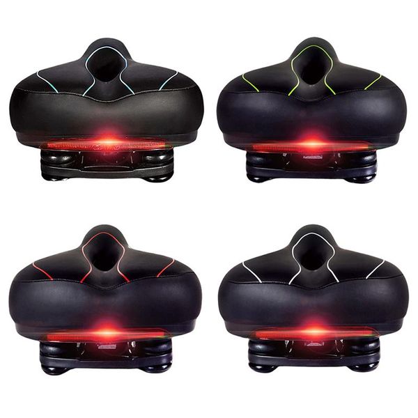 bike saddles 1 pcs professional bicycle saddle pad with tail light rear lamp breathable soft cycling absorbing seats parts
bike saddles 1 pcs professional bicycle saddle pad with tail light rear lamp breathable soft cycling absorbing seats parts
