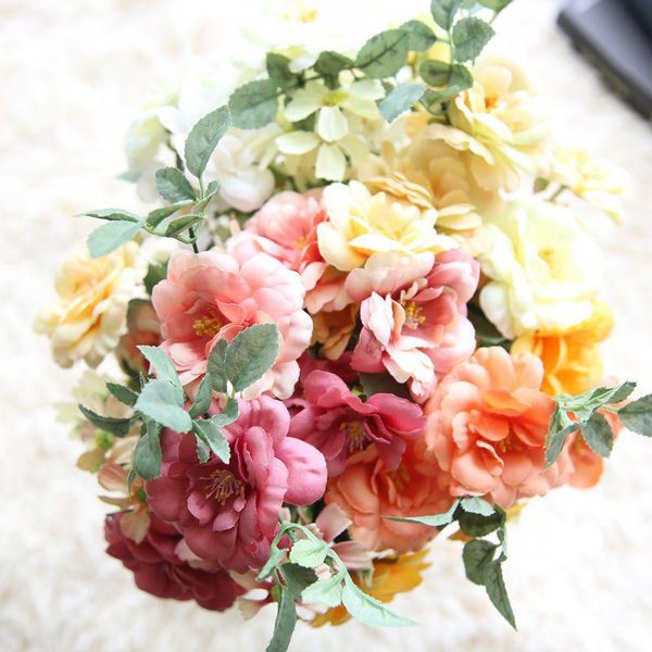 decorative flowers & wreaths silk camellia flower artificial vivid fake leaf for home wedding decoration garden table decor small rose 5 col
decorative flowers & wreaths silk camellia flower artificial vivid fake leaf for home wedding decoration garden table decor small rose 5 col