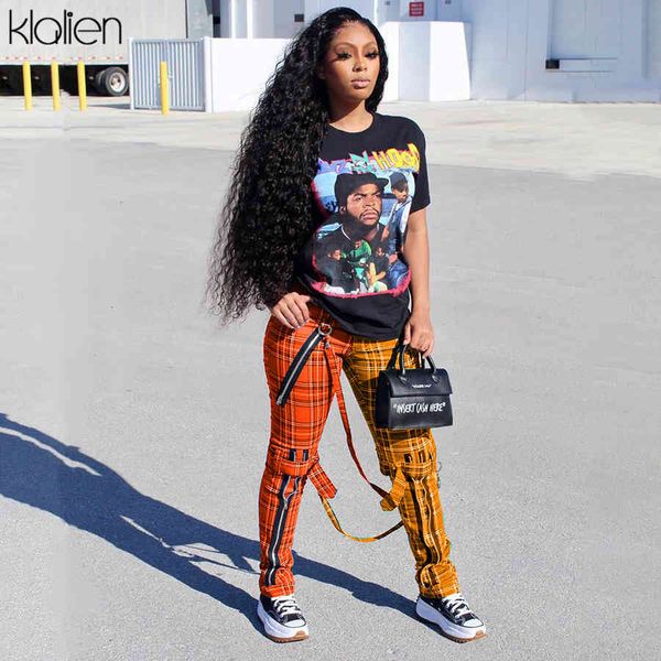 pants fashion street patchwork plaid high waist skinny cargo pants women 2021 spring autumn pencil trousers female bottom, Black;white
pants fashion street patchwork plaid high waist skinny cargo pants women 2021 spring autumn pencil trousers female bottom, Black;white