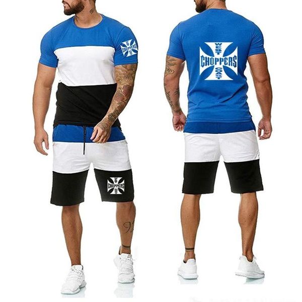 men's tracksuits summer suit for west printed short sleeve casual male splice crew neck cotton t-shirt pants 2pcs j, Gray
men's tracksuits summer suit for west printed short sleeve casual male splice crew neck cotton t-shirt pants 2pcs j, Gray