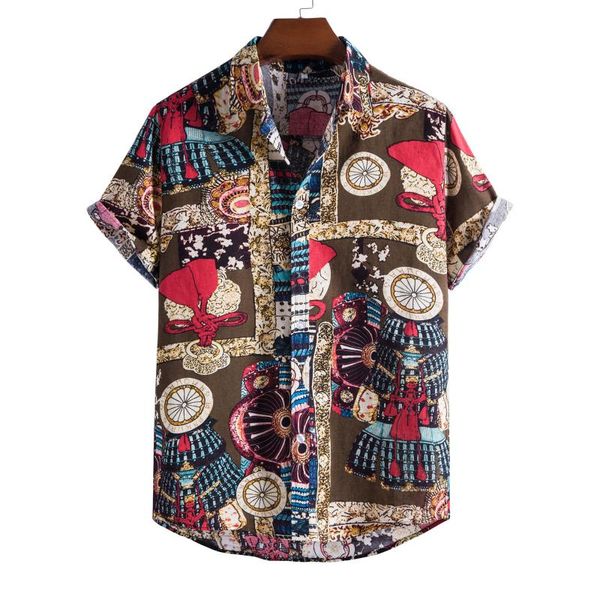 men's casual shirts hip hop mens streetwear oversized summer printed short sleeve blouse vintage african print chemise homme, White;black
men's casual shirts hip hop mens streetwear oversized summer printed short sleeve blouse vintage african print chemise homme, White;black