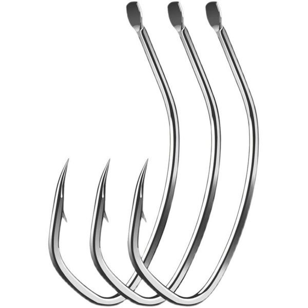 fishing hooks 50 pieces of high-carbon steel flat handle barbed for sea bass in bulk boat angling freshwater
fishing hooks 50 pieces of high-carbon steel flat handle barbed for sea bass in bulk boat angling freshwater