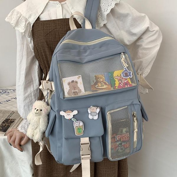 backpack joypessie kawaii nylon women fashion waterproof rucksack for teen girls school bag cute student bookbag travel mochila
backpack joypessie kawaii nylon women fashion waterproof rucksack for teen girls school bag cute student bookbag travel mochila