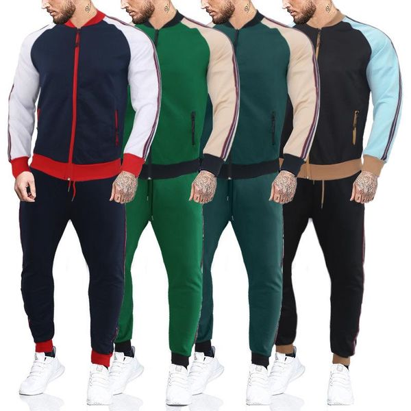 jogging clothing spring autumn 2 pieces set long sleeve sweatshirt sports gyms clothes men fitness suit training wear hoodies pants -40, Black;red
jogging clothing spring autumn 2 pieces set long sleeve sweatshirt sports gyms clothes men fitness suit training wear hoodies pants -40, Black;red