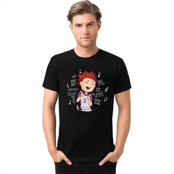 men's t-shirts fashion haikyuu t shirt satori tendou short sleeved cotton tshirt summer anime manga volleyball tee merch clothing, White;black
men's t-shirts fashion haikyuu t shirt satori tendou short sleeved cotton tshirt summer anime manga volleyball tee merch clothing, White;black