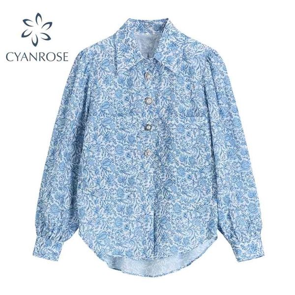 vintage floral print blouse women puff long sleeve spring pearl lapel shirt female elegant chic korean y2k blusas 210515, White
vintage floral print blouse women puff long sleeve spring pearl lapel shirt female elegant chic korean y2k blusas 210515, White