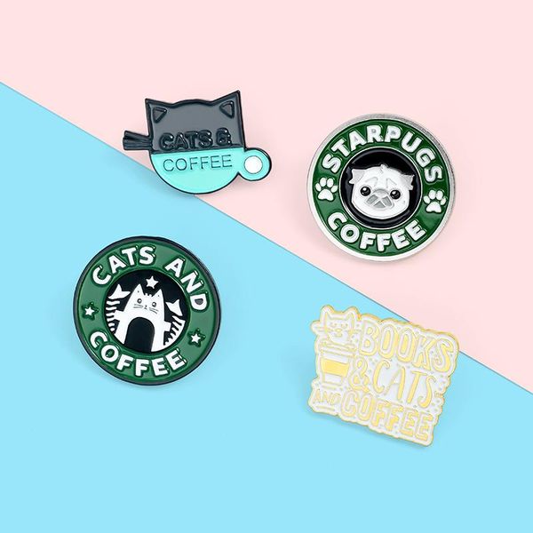 pins, brooches 'starpugs' coffee enamel lapel pins cartoon cat dog badges fashion backpack pin gifts for friends wholesale jewelry, Gray
pins, brooches 'starpugs' coffee enamel lapel pins cartoon cat dog badges fashion backpack pin gifts for friends wholesale jewelry, Gray