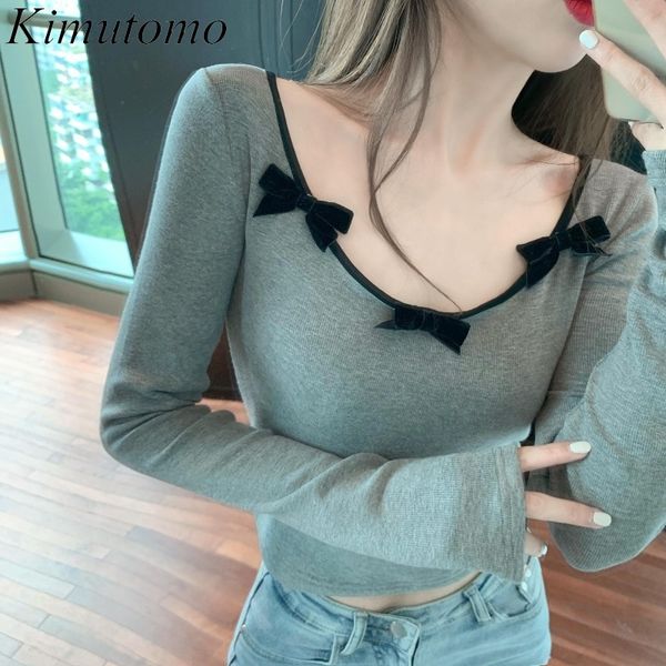 kimutomo women knitted sweater autumn winter korean fashion ladies thick o-neck bow all-match tight short casual 210521, White;black
kimutomo women knitted sweater autumn winter korean fashion ladies thick o-neck bow all-match tight short casual 210521, White;black