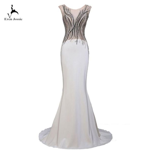 party dresses eren jossie attractive beaded fashion little mermaid evening spandex ladies' long special occasion dress, White;black
party dresses eren jossie attractive beaded fashion little mermaid evening spandex ladies' long special occasion dress, White;black