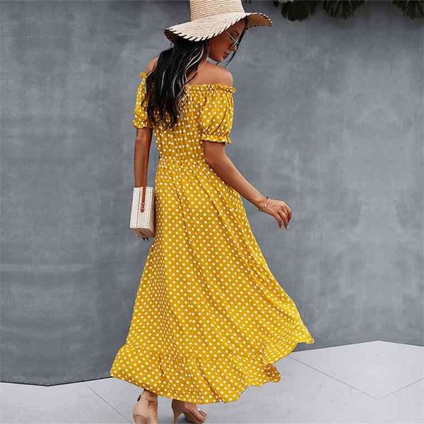 spring 2021 new ladies dot polka print women tassel button off the shoulder for woman slash neck summer dress, Black;gray
spring 2021 new ladies dot polka print women tassel button off the shoulder for woman slash neck summer dress, Black;gray
