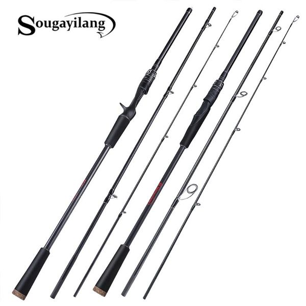 sougayilang 3 section casting fishing rod 1.8m 2.1m 2.4m baitcasting travel ultra light spinning lure 7g-40g boat rods
sougayilang 3 section casting fishing rod 1.8m 2.1m 2.4m baitcasting travel ultra light spinning lure 7g-40g boat rods