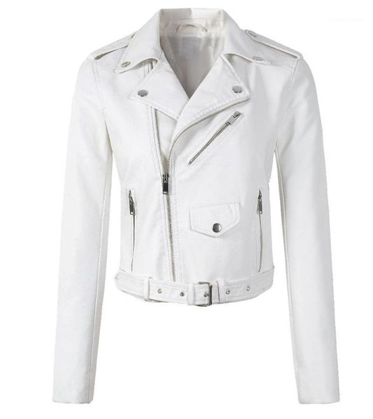 women's leather & faux arrival 2021 brand winter autumn motorcycle jackets white jacket women coat slim pu, Black
women's leather & faux arrival 2021 brand winter autumn motorcycle jackets white jacket women coat slim pu, Black