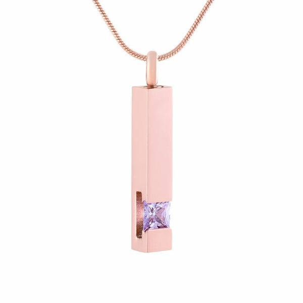 pendant necklaces cmj9726 rose golden cube multicolor birthstone pvd plated premium stainless steel memorial urn necklace keepsake, Silver
pendant necklaces cmj9726 rose golden cube multicolor birthstone pvd plated premium stainless steel memorial urn necklace keepsake, Silver