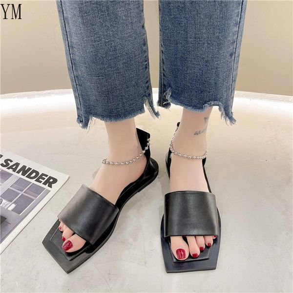 sandals 2021 fashion large size 39 square toe womens shoes woman flat heel black female summer heels sizes peep luxury
sandals 2021 fashion large size 39 square toe womens shoes woman flat heel black female summer heels sizes peep luxury
