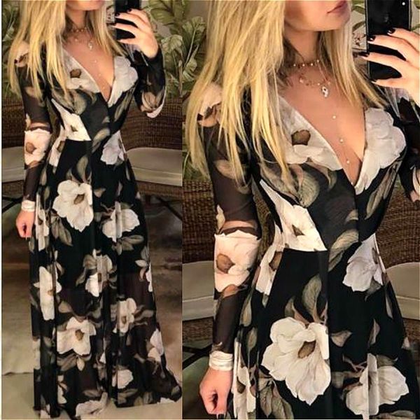 chiffon bohemia dress women long sleeve floral print ethnic maxi summer beach party female elegant dresses casual, Black;gray
chiffon bohemia dress women long sleeve floral print ethnic maxi summer beach party female elegant dresses casual, Black;gray