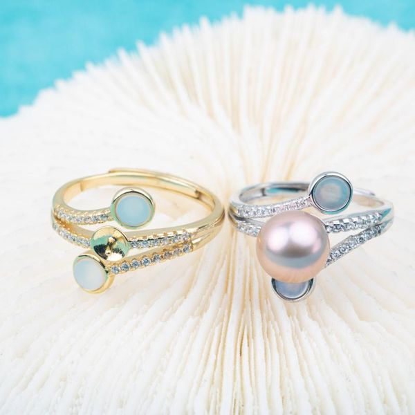 cluster rings r010815 vermeerjewelry real 925 sterling silver natural freshwater pearl ring open adjustable for women, Golden;silver
cluster rings r010815 vermeerjewelry real 925 sterling silver natural freshwater pearl ring open adjustable for women, Golden;silver