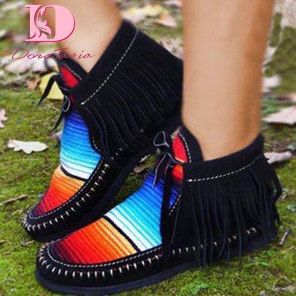 boots doratasia big size 43 vintage bohemia style fringes 2021 autumn winter shoes women short, Black
boots doratasia big size 43 vintage bohemia style fringes 2021 autumn winter shoes women short, Black