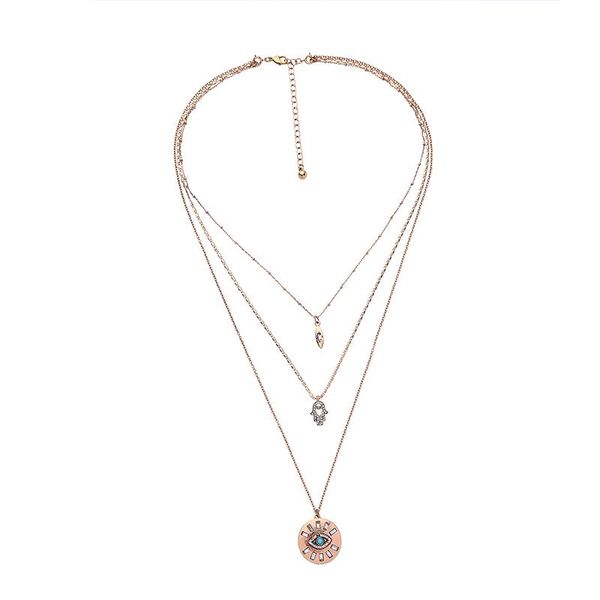 fashion arrival necklace bohemia vintage crystal heart&lock&key adjustable handmade layer gift jewelry chokers, Golden;silver
fashion arrival necklace bohemia vintage crystal heart&lock&key adjustable handmade layer gift jewelry chokers, Golden;silver