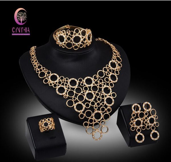 bridal jewelry sets nigerian wedding african beads jewelry set crystal 18k gold plated jewelry wedding accessories party, Black
bridal jewelry sets nigerian wedding african beads jewelry set crystal 18k gold plated jewelry wedding accessories party, Black