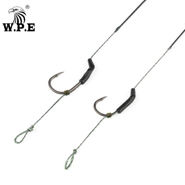 fishing hooks w.p.e 2pcs/pack carp hair rig 4#/6# wide gape hook 15lb/25lb ready made boilie tied tackle accessories
fishing hooks w.p.e 2pcs/pack carp hair rig 4#/6# wide gape hook 15lb/25lb ready made boilie tied tackle accessories