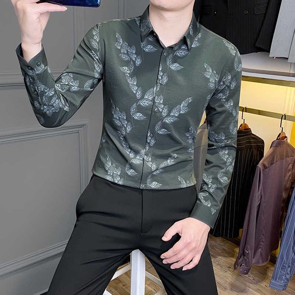 flower shirts for men long sleeve slim casual shirt streetwear social party chemise homme male business formal dress shirts 210527, White;black
flower shirts for men long sleeve slim casual shirt streetwear social party chemise homme male business formal dress shirts 210527, White;black