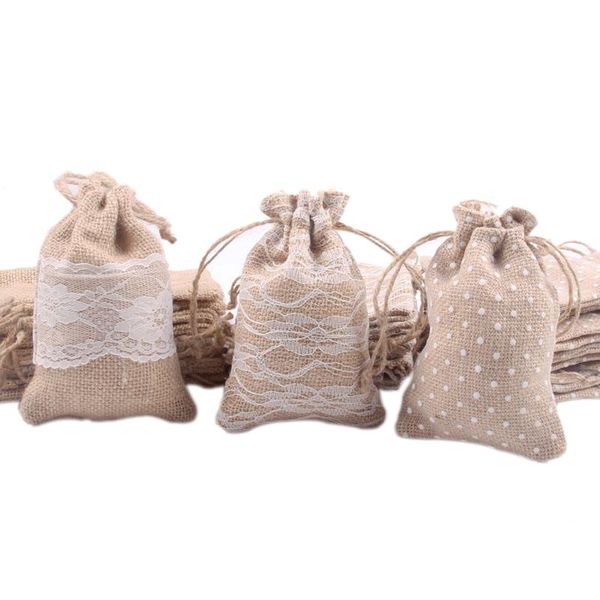 gift wrap 1pc 10x15cm mini jute burlap lace strawstring bag rustic wedding decoration chocolate christmas candy home diy storage
gift wrap 1pc 10x15cm mini jute burlap lace strawstring bag rustic wedding decoration chocolate christmas candy home diy storage