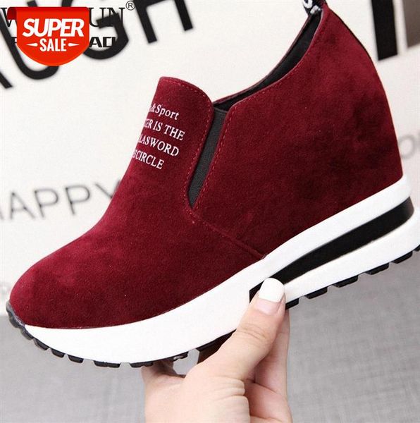 new flock high heels lady casual black red women sneakers leisure platform shoes slip-on breathable height increasing #dj5i
new flock high heels lady casual black red women sneakers leisure platform shoes slip-on breathable height increasing #dj5i