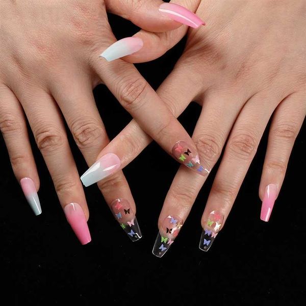 false nails 24pcs/box 3d butterfly nail sequins pink blue colorful gradient decoration ballet fake to, Red;gold
false nails 24pcs/box 3d butterfly nail sequins pink blue colorful gradient decoration ballet fake to, Red;gold