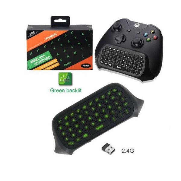 game controllers & joysticks 2.4g mini wireless chatpad keyboard for xbox one /xbox s controller gamepad joy-con with green backlight
game controllers & joysticks 2.4g mini wireless chatpad keyboard for xbox one /xbox s controller gamepad joy-con with green backlight