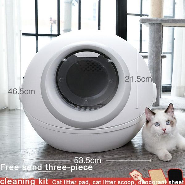 other cat supplies white round large litter box closed self cleaningtraining shorthair shovel chat toilette arenero pet accessories
other cat supplies white round large litter box closed self cleaningtraining shorthair shovel chat toilette arenero pet accessories