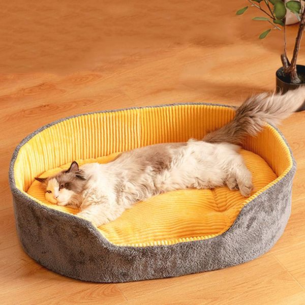 removable cat bed house nest rug dog sofa pet products beds for dogs cats cama para gato kennels & pens
removable cat bed house nest rug dog sofa pet products beds for dogs cats cama para gato kennels & pens