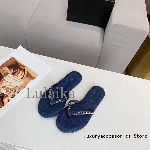 designer fashion slippers women flip flops slip thong sandals ladies chains slides beach shoes woman, Black
designer fashion slippers women flip flops slip thong sandals ladies chains slides beach shoes woman, Black