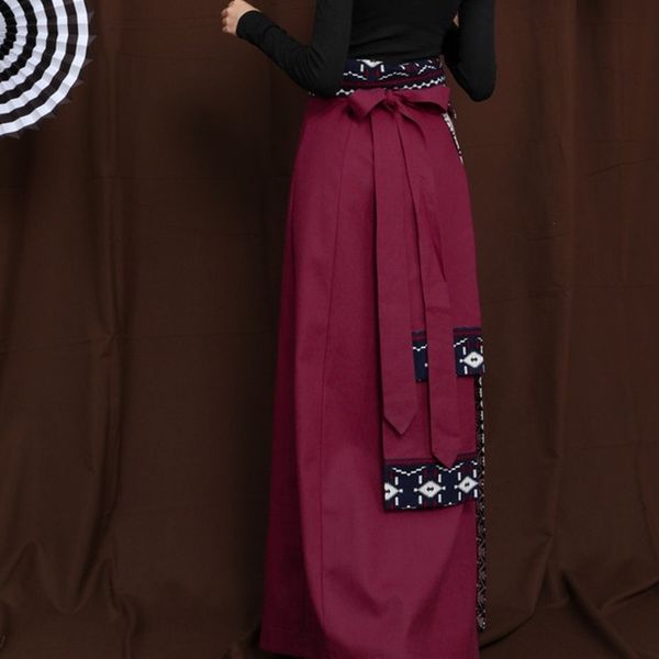 long skirts womens maxi skirt tibetan ethnic style retro high waist skirt with belt cotton linen spring women skirt 2021 10193, Red
long skirts womens maxi skirt tibetan ethnic style retro high waist skirt with belt cotton linen spring women skirt 2021 10193, Red