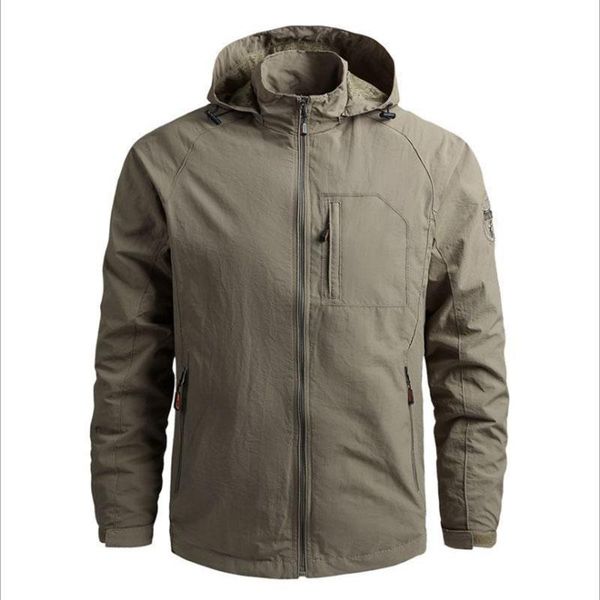 men's jackets autumn winter casual jacket fashion men thick coat hooded sportswear zipper outwear oversize clothing for male, Black;brown
men's jackets autumn winter casual jacket fashion men thick coat hooded sportswear zipper outwear oversize clothing for male, Black;brown