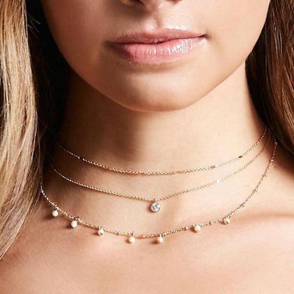 pendant necklaces vintage necklace on neck layering chain women's jewelry layered accesories for girls gifts fashion choker, Silver
pendant necklaces vintage necklace on neck layering chain women's jewelry layered accesories for girls gifts fashion choker, Silver