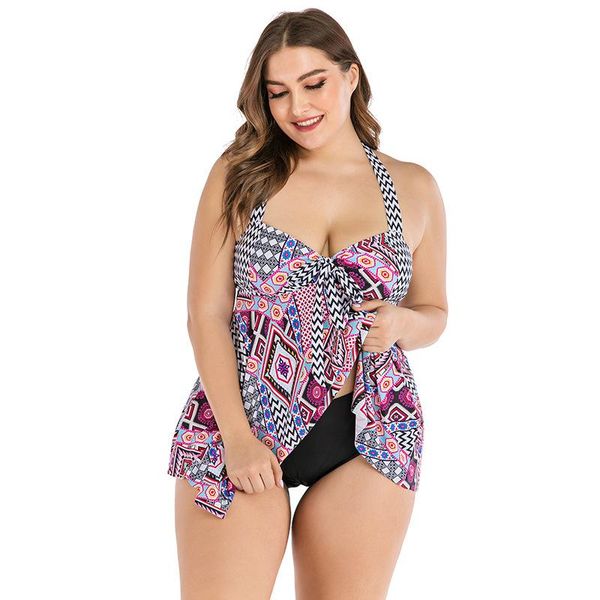 women's swimsuits plus size print two pieces swimsuit halter beach dress bathing suit swimwear women push up padded biquini one-piece s
women's swimsuits plus size print two pieces swimsuit halter beach dress bathing suit swimwear women push up padded biquini one-piece s