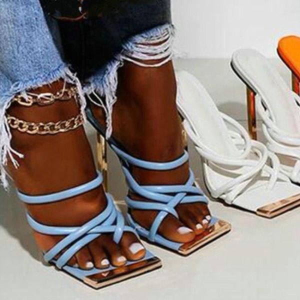 slippers 2021 narrow band thin strap combination iron heel square toe slides high-heeled women's sandals, Black
slippers 2021 narrow band thin strap combination iron heel square toe slides high-heeled women's sandals, Black