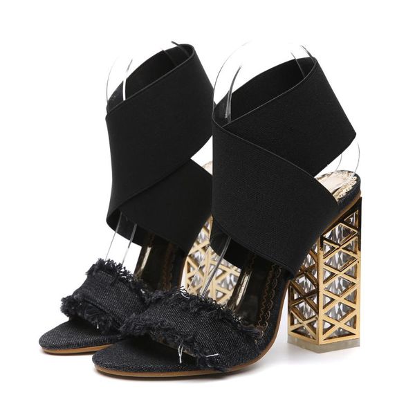 dress shoes fashion black blue denim women sandals clear heel crystal elastic band pumps rome for
dress shoes fashion black blue denim women sandals clear heel crystal elastic band pumps rome for