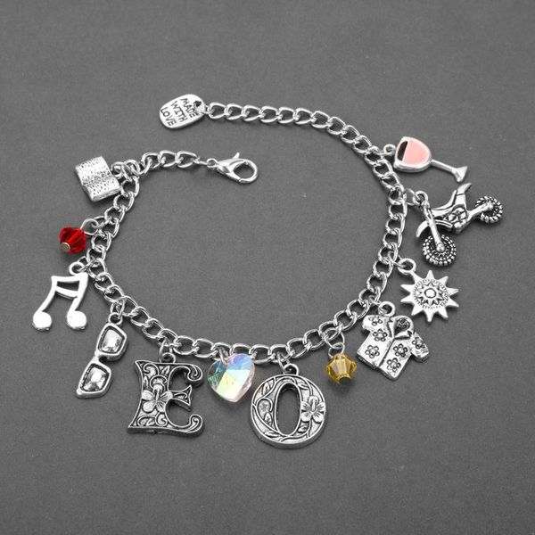link, chain movie call me by your name bracelets fashion elio oliver charm crystal for women men bangles jewelry friends gift, Black
link, chain movie call me by your name bracelets fashion elio oliver charm crystal for women men bangles jewelry friends gift, Black