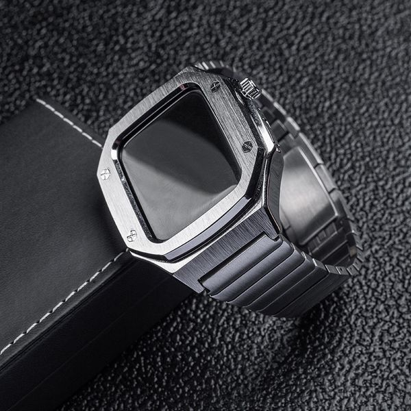 for apple watch series 7 6 5 4 3 se premium stainless steel magnetic modification kit tough armor protective case band strap cover iwatch 44
for apple watch series 7 6 5 4 3 se premium stainless steel magnetic modification kit tough armor protective case band strap cover iwatch 44