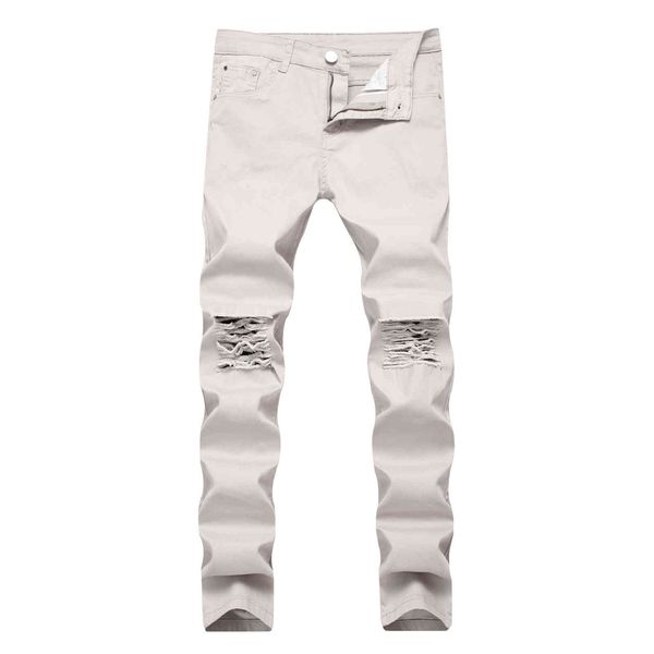 Men's Fashion Jeans 2021 High Street Wind Burst Small Foot Stretch Jeans for Men and Women, Black
Men's Fashion Jeans 2021 High Street Wind Burst Small Foot Stretch Jeans for Men and Women, Black