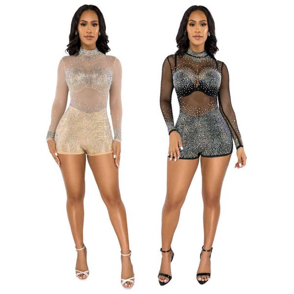 zoctuo ladies playsuit jumpsuits mesh diamonds print tight casual short o neck long sleeve girl romper jumpsuit 211115, Black;white
zoctuo ladies playsuit jumpsuits mesh diamonds print tight casual short o neck long sleeve girl romper jumpsuit 211115, Black;white