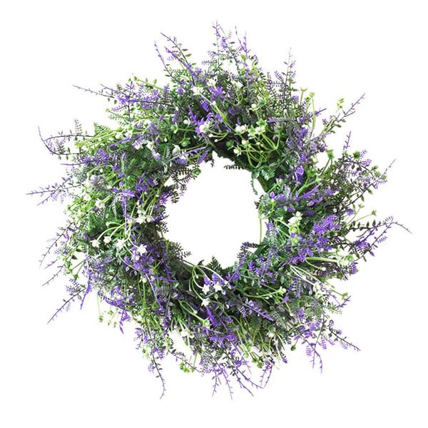 decorative flowers & wreaths lavender wreath easter hanging decoration green plant artificial front door ornament home decor
decorative flowers & wreaths lavender wreath easter hanging decoration green plant artificial front door ornament home decor