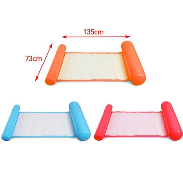 135*73cm water hammock recliner inflatable floating bed swimming pool mattress sea ring floats & tubes
135*73cm water hammock recliner inflatable floating bed swimming pool mattress sea ring floats & tubes