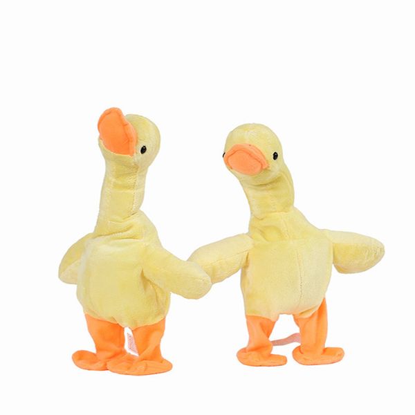 kawaii singsing walking duck plush toys learn tongue yellow duck stuffed dolls cartoon animal dolls kids gifts
kawaii singsing walking duck plush toys learn tongue yellow duck stuffed dolls cartoon animal dolls kids gifts