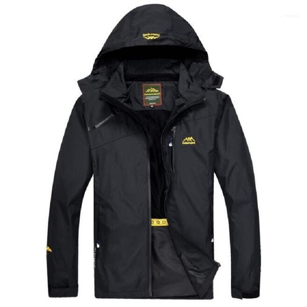 men's jacket 2021 spring autumn tourism waterproof windbreaker man breathable climbing/hunting male hooded raincoat1, Black;brown
men's jacket 2021 spring autumn tourism waterproof windbreaker man breathable climbing/hunting male hooded raincoat1, Black;brown