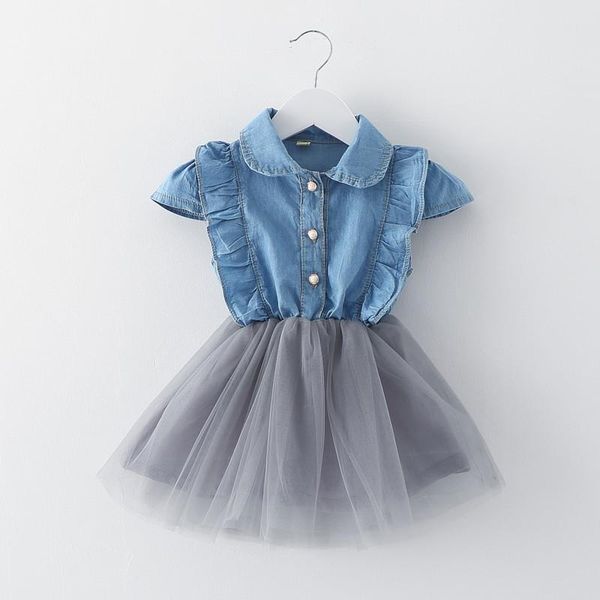 girl's dresses 2021 summer infant girls vestido turn down collar denim gray lace patchwork costume kids dress for fille cloth, Red;yellow
girl's dresses 2021 summer infant girls vestido turn down collar denim gray lace patchwork costume kids dress for fille cloth, Red;yellow